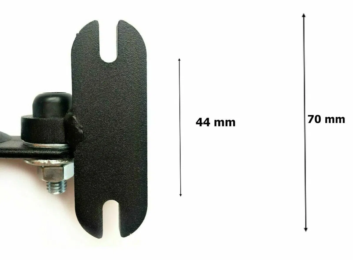 2 espejos exteriores calefactables 440 x 220 mm R1800 ø15-28 mm 24 V E20 con soporte para espejo