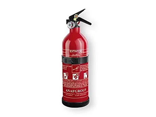 ANAFGROUP EXTINTOR Polvo ABC HOMOLOGADO EN3 GS 1KG. Cilindro EN Aluminio