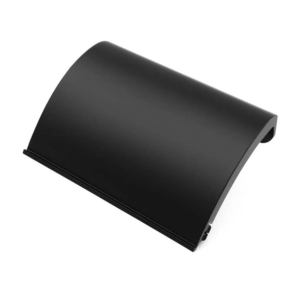 Tapa Talonera Seat Leon Mk2 FR-Cupr@-Kit Aero Todas Sus Variantes/Tapadera Faldones Laterales Leon Mk2/ Tapas Talonera Leon MK2 2006-2012 Negro ((Delantera Izquierda) 1PL 853 917 GRU)