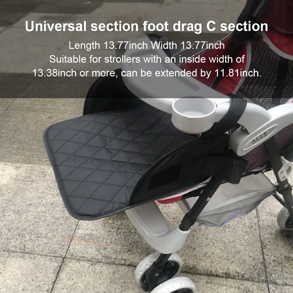 Reposapiés Universal para cochecito de bebé con gancho, carrito infantil, cinturón ajustable, tablero de pie, extensor de asiento, extensiones de pies