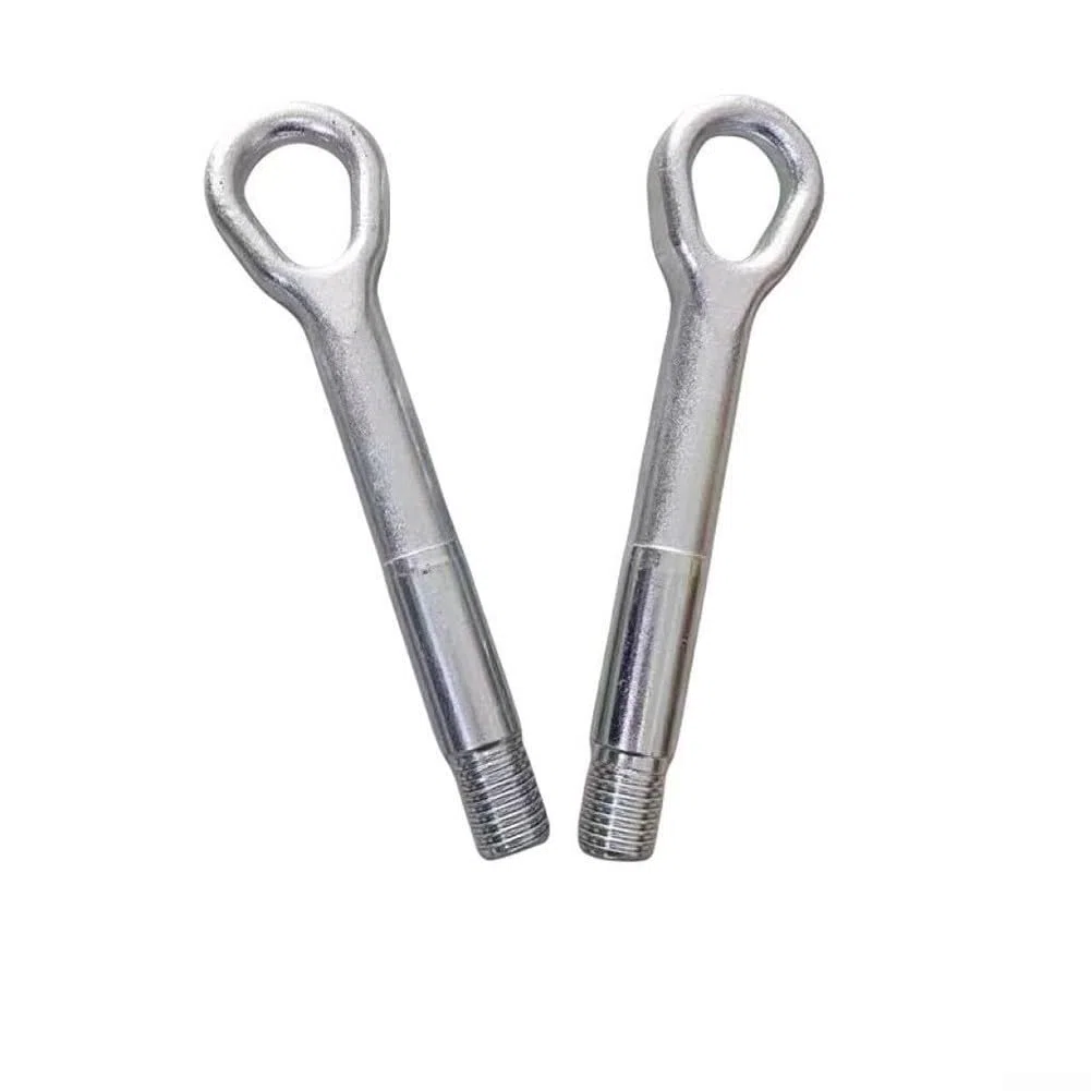 Zilimontt Gancho de remolque de fijación de tracción para anillo A2213150061 para -, gancho de remolque de metal con acabado plateado, ajuste de repuesto para OEM A2213150061