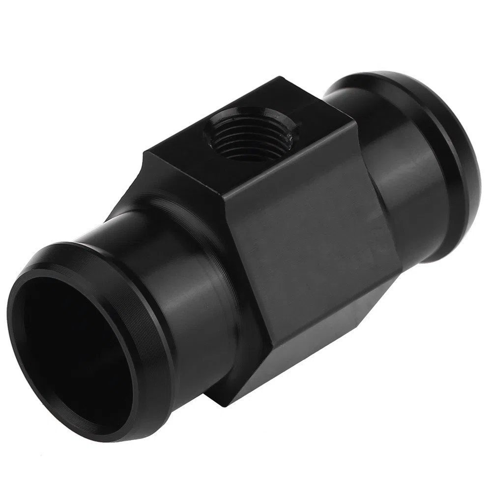 Medidor de temperatura del agua Medidor de temperatura Junta de manguera Adaptador del medidor del sensor de manguera para motocicleta(22mm)