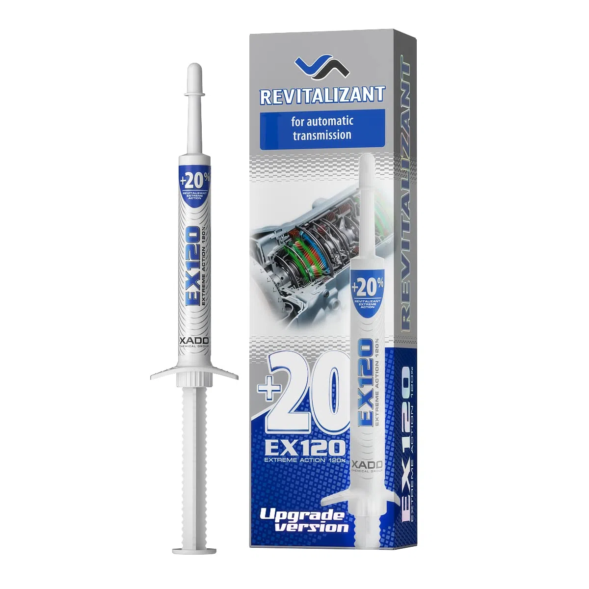 XADO EX120 - Tratamiento de transmisión automática para CVT y otros tipos de caja de cambios, aditivo y protector ATF, reduce la adherencia, el estremecimiento y el deslizamiento