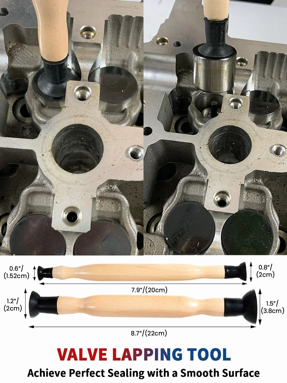 QZQUFJ 12 Piezas Pasta Esmerilar Valvulas Compresor Muelles Amortiguador, Portátil Compresor de Muelles Amortiguador Traje, para Moto Coche Van Kit de Instalación de Extracción