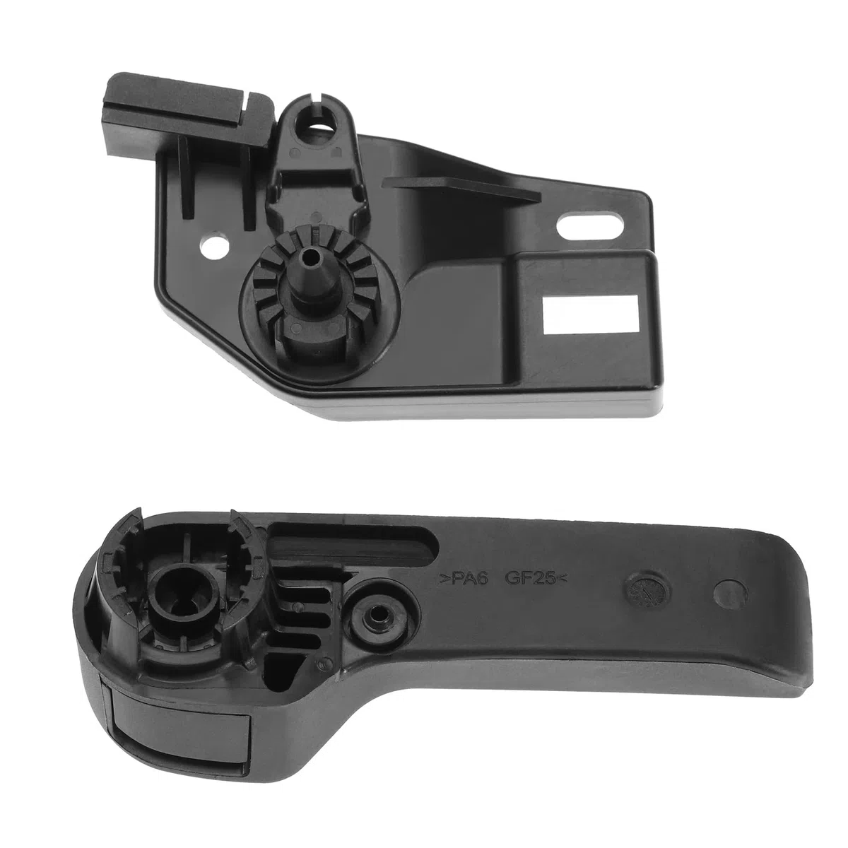 OTOTEC Manija Y Soporte de Liberación del Pestillo del Capó 1J1823533B 1J1823633A Compatible con Superb Fabia Octavia Yeti Toledo Altea Cordoba Solo para Volante A La Izquierda