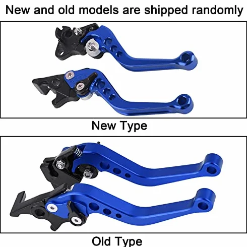 Elerose 22 mm 7/8 "aluminio CNC embrague de freno de tambor universal de motocicleta CNC 7/8 "(azul)