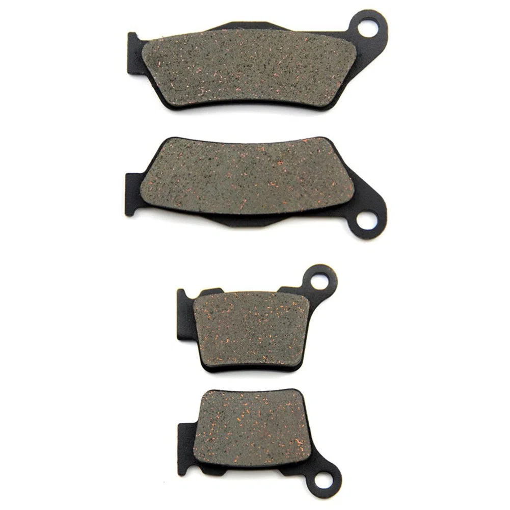 SOMMET Pastillas de freno Delanteras + Traseras para KTM EXC SX 125 Six Days XC 150 200 EXC-F XC-W XCF-W EXC-F 250 MXC 300 SX-F 350 Upside Down Forks 400 450 Racing 500 EXC 525 530 MXC 300 SXC 625