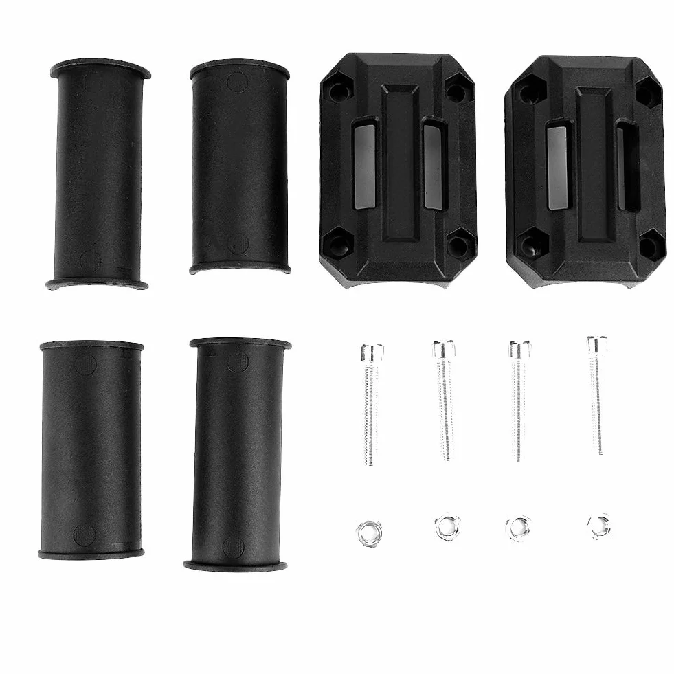 DEWIN Bloque de Parachoques, 2 Pares de Protección de Motor de Motocicleta, Decoración de Protección de Bloque de Parachoques 22/25/28mm Apto para R1200GS R1150GS