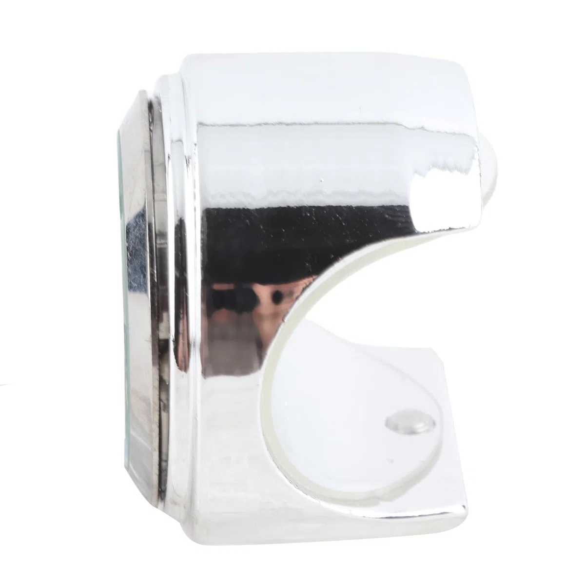 Reloj de Moto, Reloj de Moto, Otro Reloj de Montaje de Motocicleta Reloj Redondo de Aluminio Resistente Al Agua Luminoso Universal para Manillar de 7 8 en 1 en (Blanco)