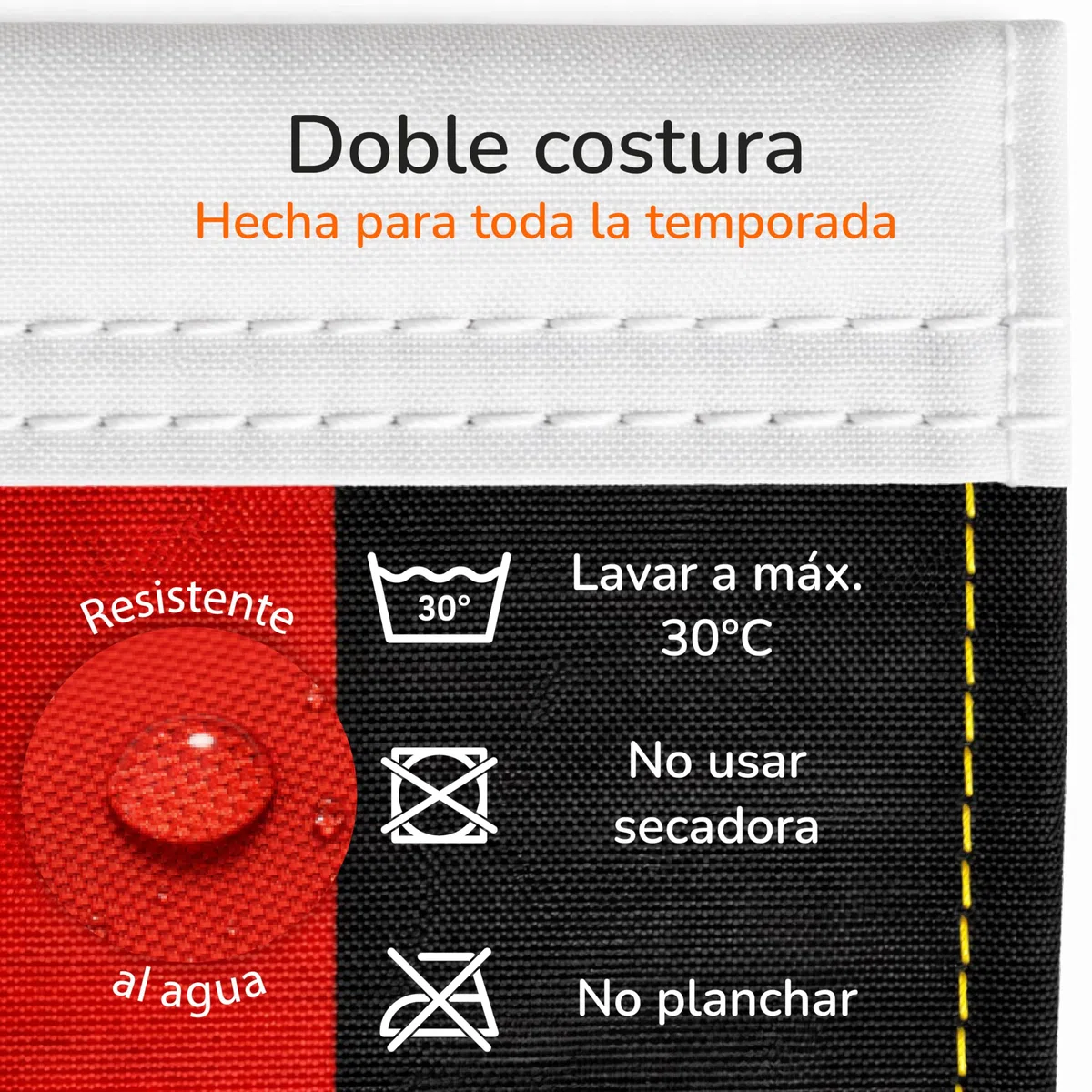 Upgrade4cars Bandera de Coche Alemania + Fundas Espejos Laterales | Banderín Auto Negro Rojo Oro 45x30 cm | Bandera MAX. 60 km/h