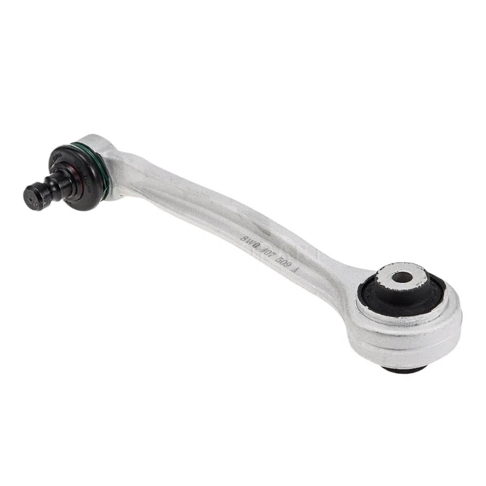 Conjunto de brazo de control de suspensión delantera y rótula compatible con A4 (8W2 B9) y A5 (F5A F53 F57) - Reemplaza OEM 8W0407509B 8W0407509A