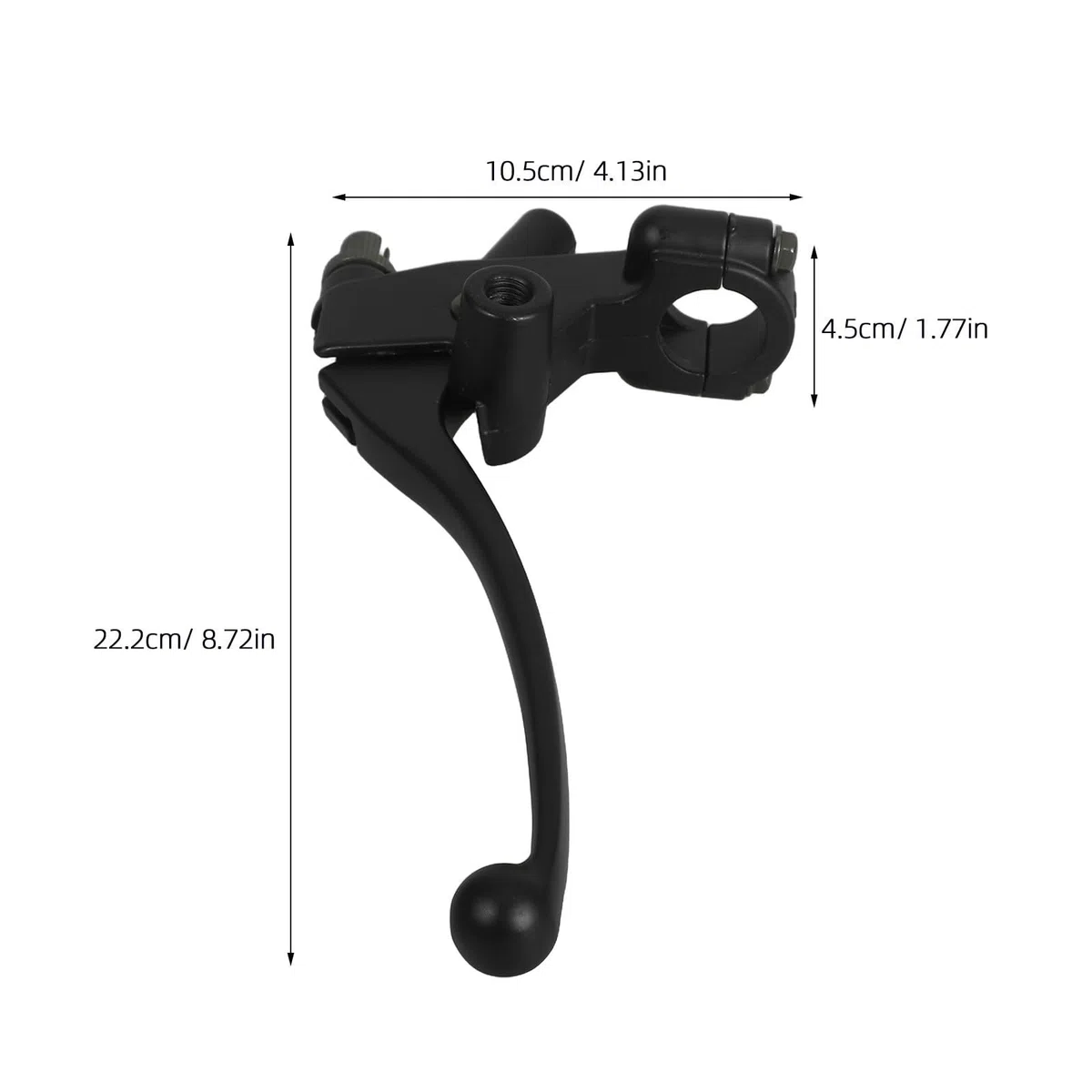 BETOOKY Conjunto de Palanca de Embrague y Palanca de Freno Izquierda para Motocicleta, Aluminio Diseño Ergonómico y Soporte Estable para Mayor Comodidad