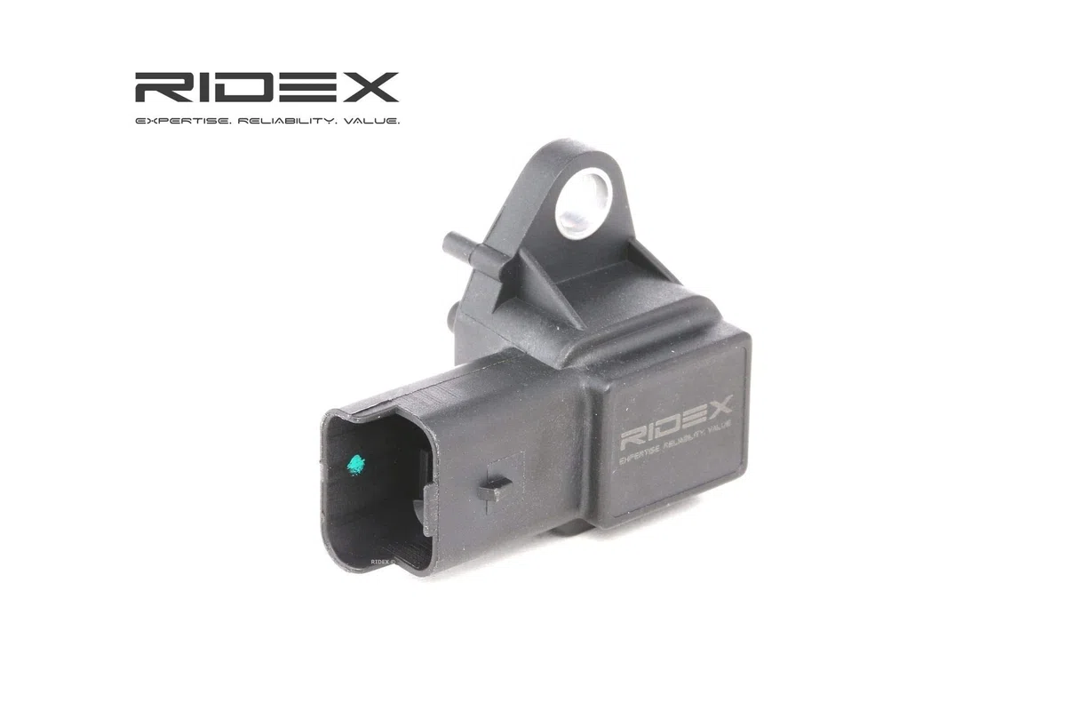 RIDEX 161B0026 Sensor de presión de sobrealimentación Compatible con FORD Fiesta Mk6 Hatchback CB1, CCN, JA8, JR8