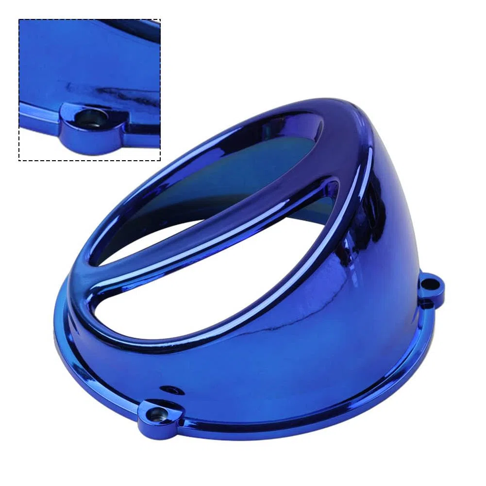 SIKUAI 1 pieza de plástico para cicleta, nariz de cerdo, ventilador de enfriamiento de r modificado, cubierta de hoja, tapa de pala azul para ZX 50 para para Jog 50 para Jog 90 para Dio 50