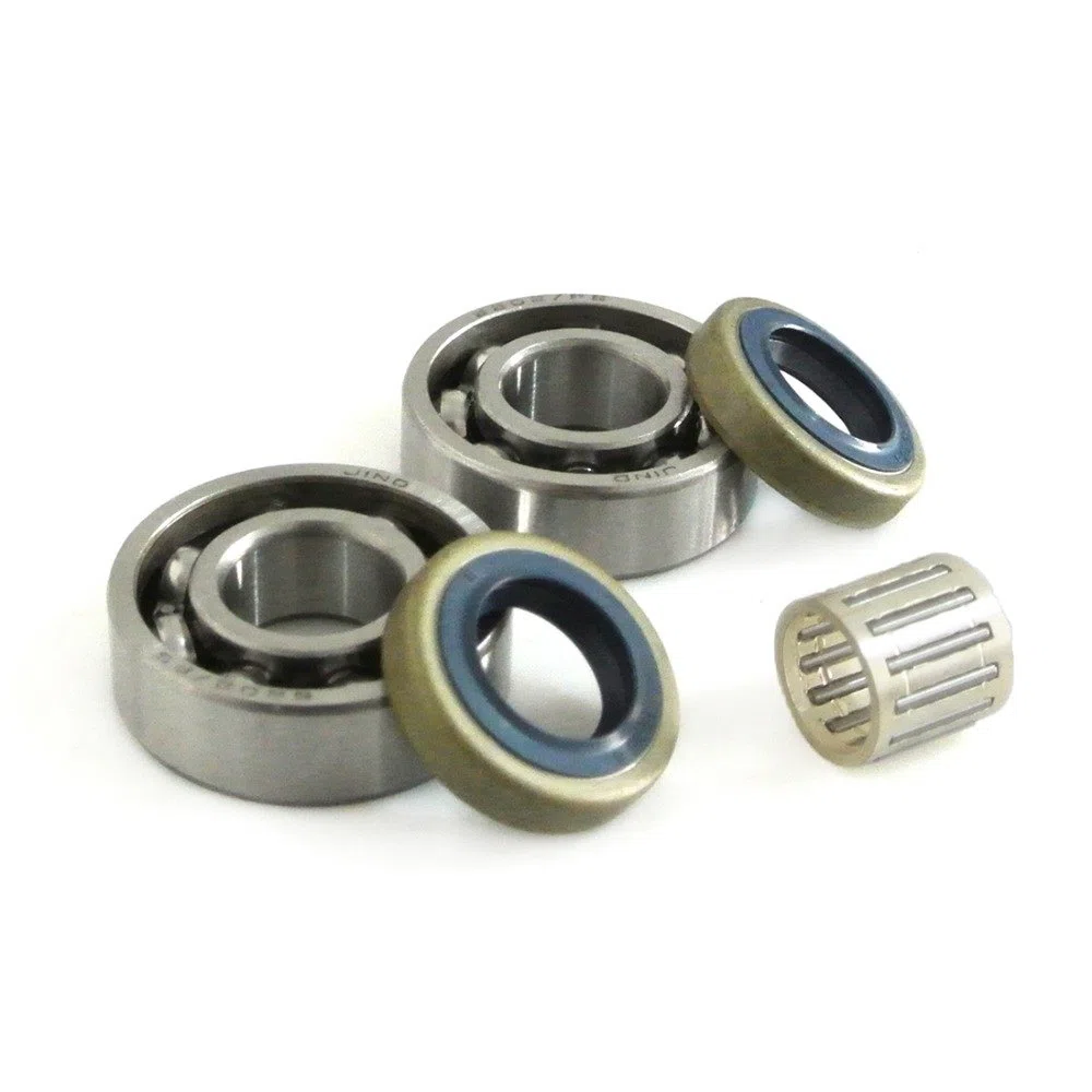 COJINETES DE CIEÑAL SELLAS DE ACEITE RODAMIENTO DE PISTÓN PARA HUSQVARNA 268 272 61 66 266