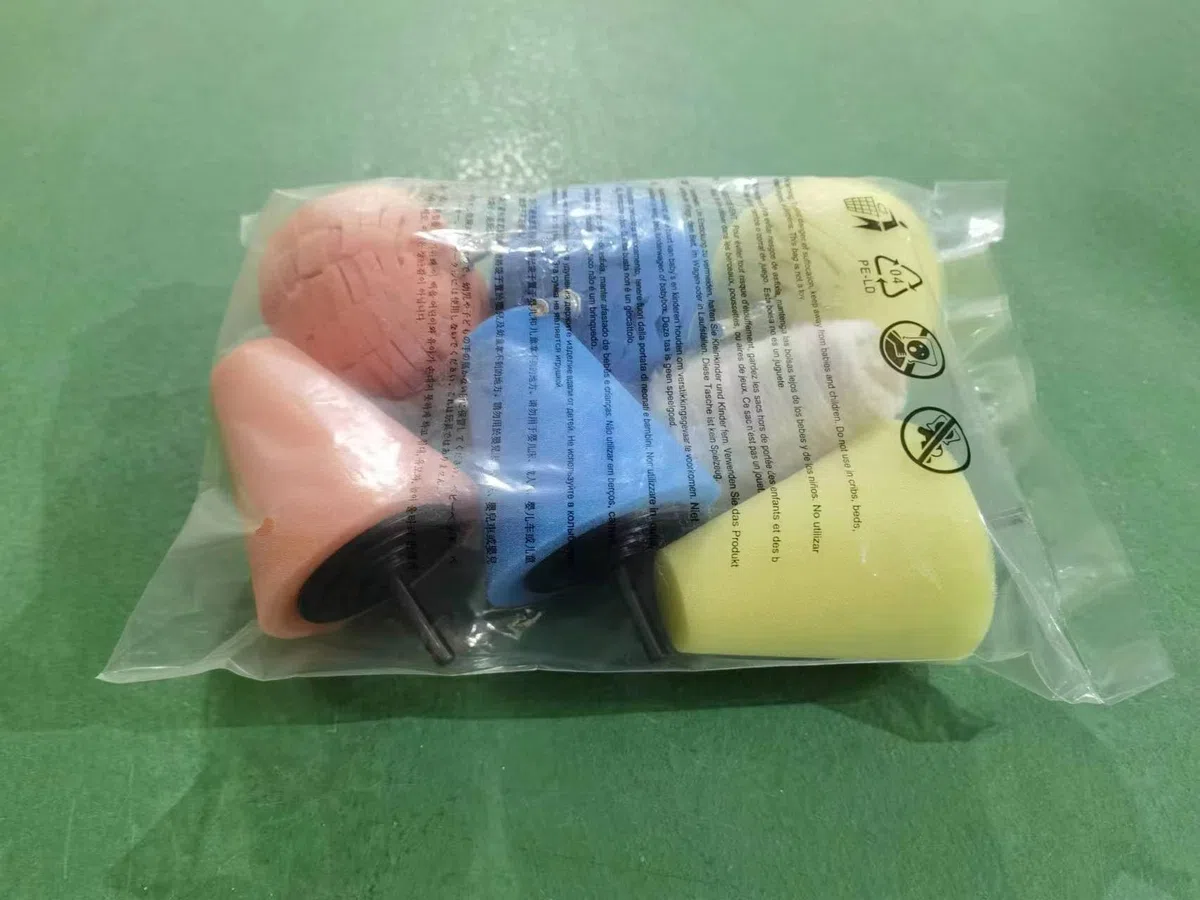 Almohadilla de pulido, Kit de Pulido, 7Pcs Almohadilla de pulido con forma de bola de espuma de metal de 100 mm para llantas de aleación y puntas de escape Cuidado de las Automotriz Ruedas-X00601MIX1