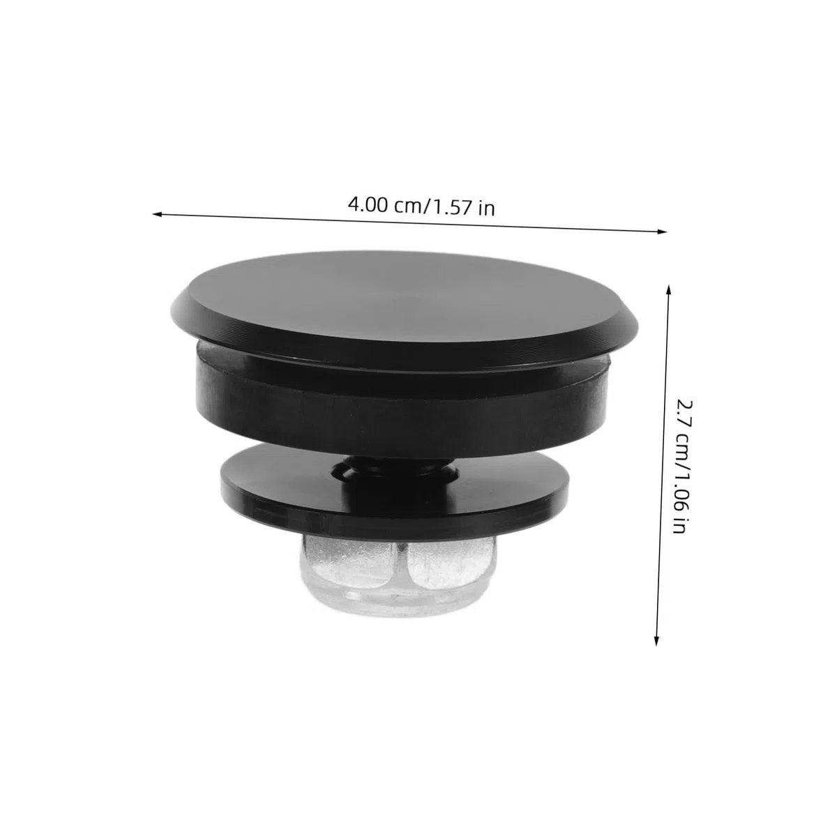 Tapón Aleación de Aluminio del Limpiaparabrisas Trasero para Coche Suv y Protección Efectiva Negro, Compatibilidad Versátil para Limpiacristales