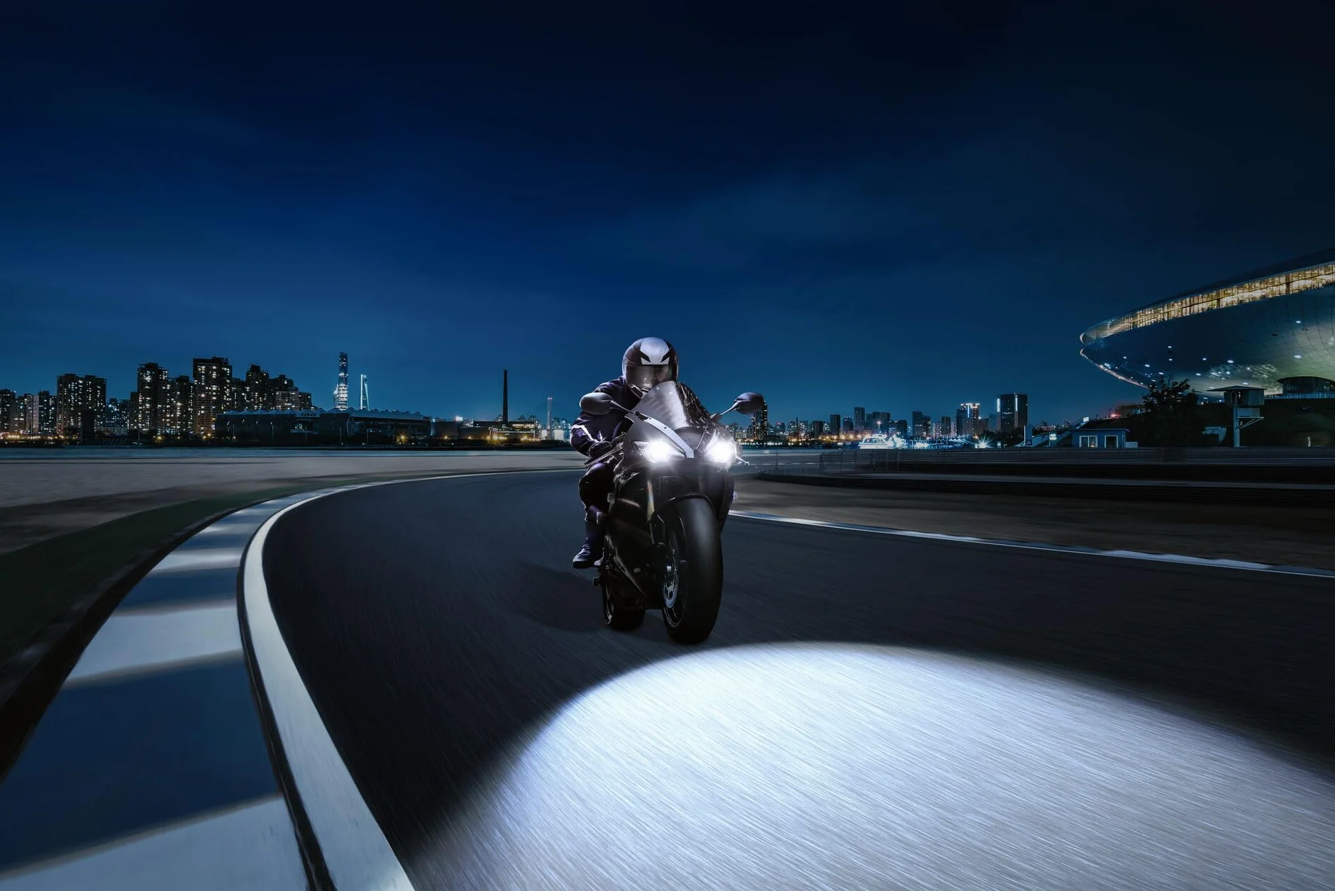 OSRAM LEDriving HLM EASY ≜ HS1, lámpara LED para faro de motocicleta, Blanco frío 6000K, Lámpara LED Retrofit de luz de carretera y de cruce, Solo para uso todoterreno - sin ECE, 1 lámpara