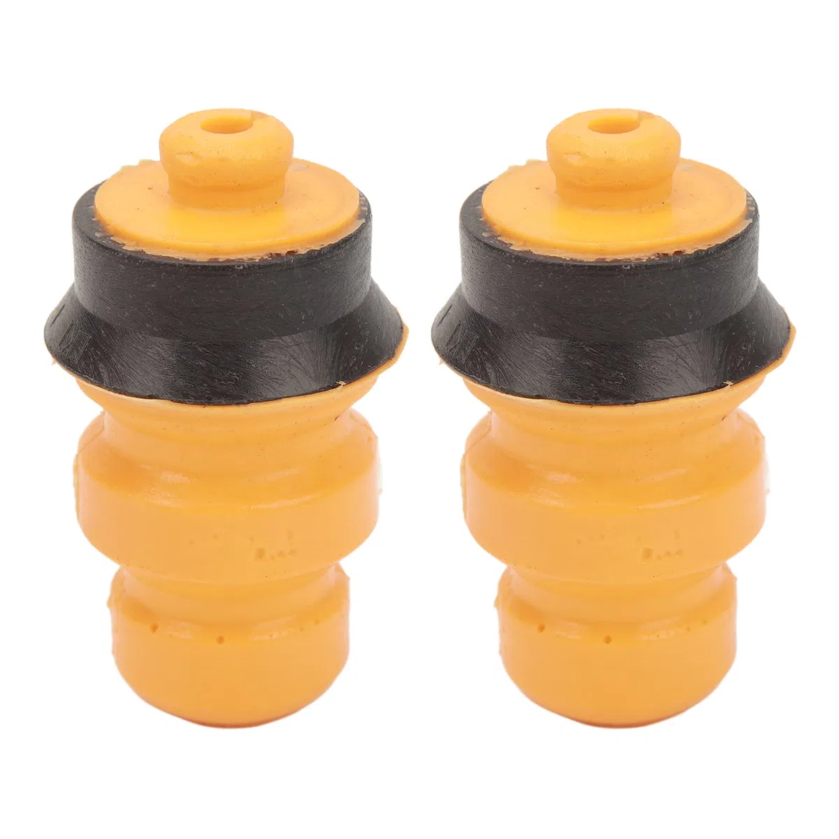 Cosiki 2 Piezas de Soporte de Amortiguador de Suspensión del Eje Trasero, Tope de Goma con Números OE 516680 9657150780, Ideal para 207, 2008 C3 y