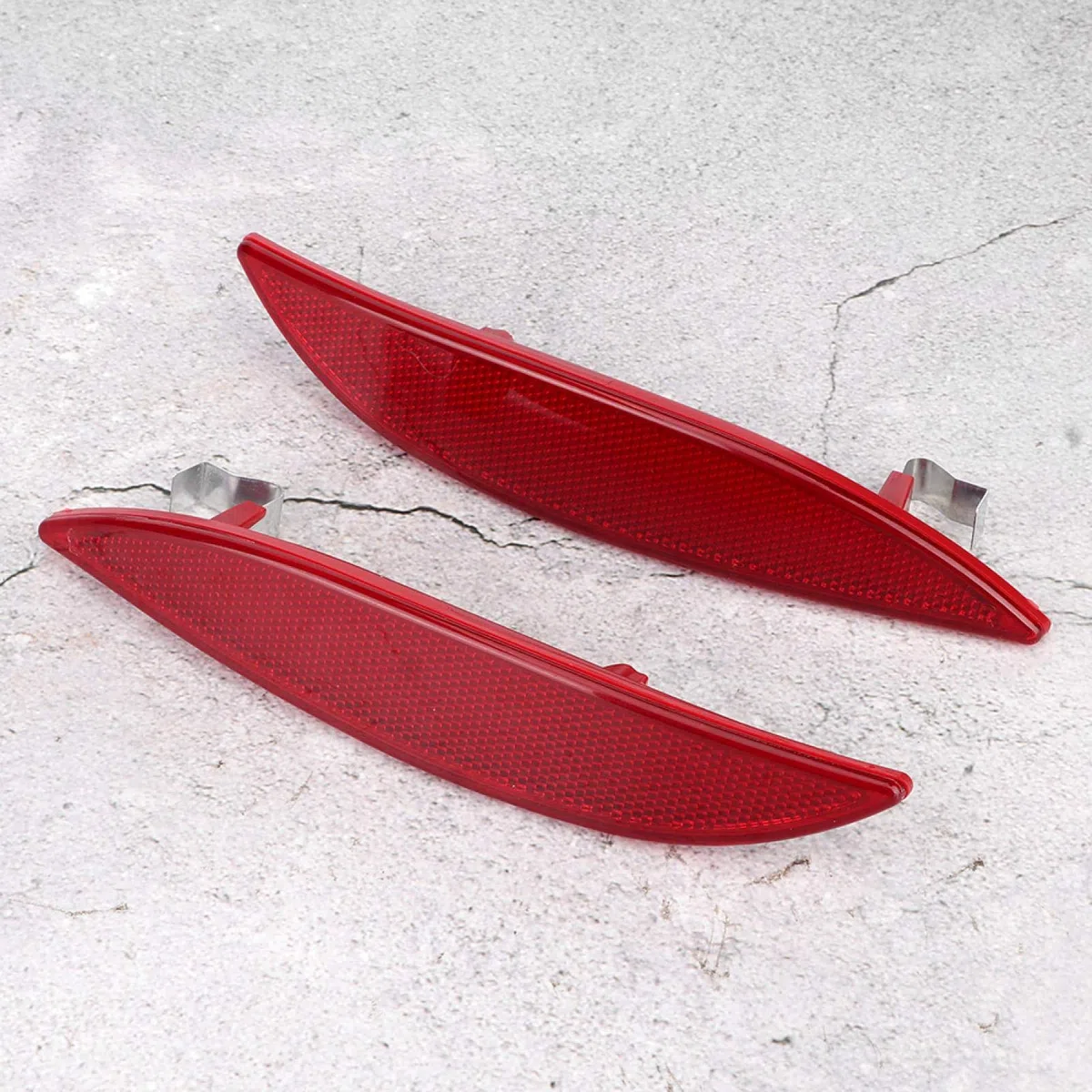 Reflector de parachoques de coche, tiras reflectoras de parachoques trasero izquierda y derecha 265600004R para RENAULT MEGANE MK3 2008-2013