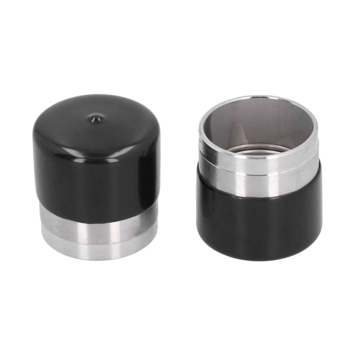 Protector de Cojinete de Rueda de Remolque, 2 Piezas Budos de Rodamiento de Ruedas de Rodamiento de Rueda de Acero Inoxidable de Capas Centrales Protector Universal para Bote, 1,98 Pulgadas
