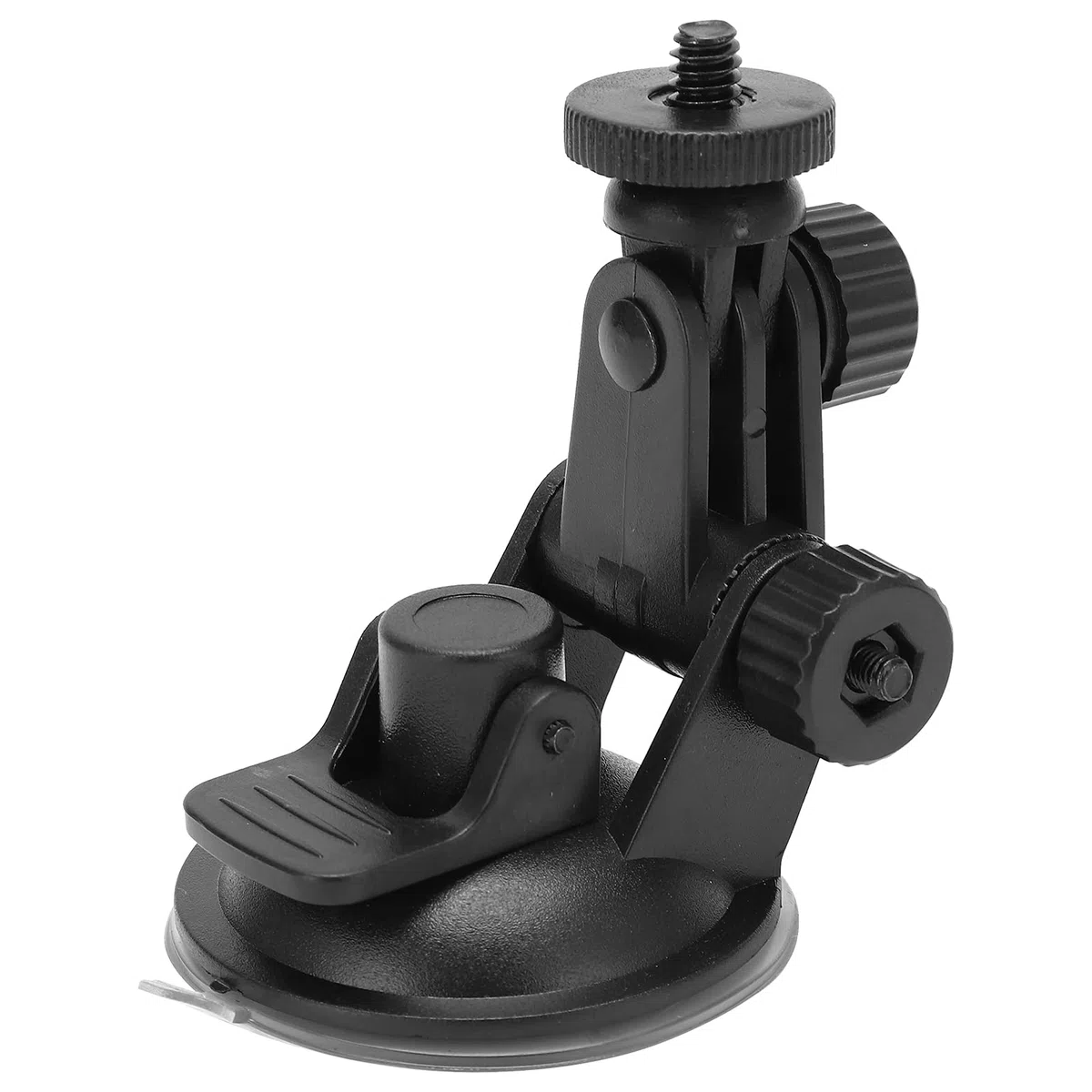 Soporte de montaje en cámara de salpicadero para coche, ventosa para cámara de acción portátil, soporte de cristal para montaje en coche, soporte de succión con cabezal de bola ajustable, para cámara