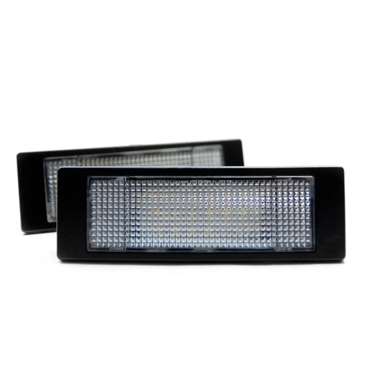 LIGHTWORLD24 iluminación LED para matrícula, bombillas LED SMD con CanBus sin error, 6000K, compatible con BMW E63 E64 E81 E87 E86 Mini R55 R60 R61, 2 unidades
