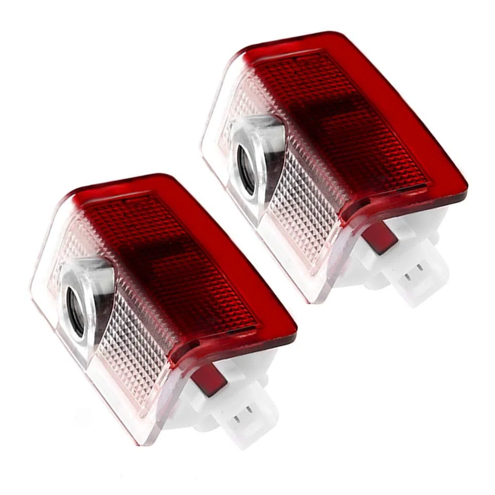 Proyector Luz LED Cortesía Puerta Coche, Luz Bienvenida Logo Puerta, Juego 2 Luces Compatible With Mercedes Benz, Luz Led Puerta Coche, Proyector Luz Puerta