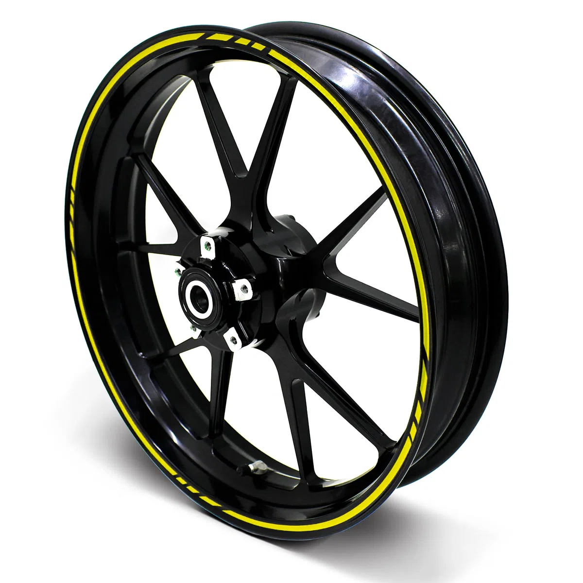Finest Folia Pegatina del borde de la llanta 16 partes adecuado para 16“ 17” 18” 19” para el coche y la motocicleta