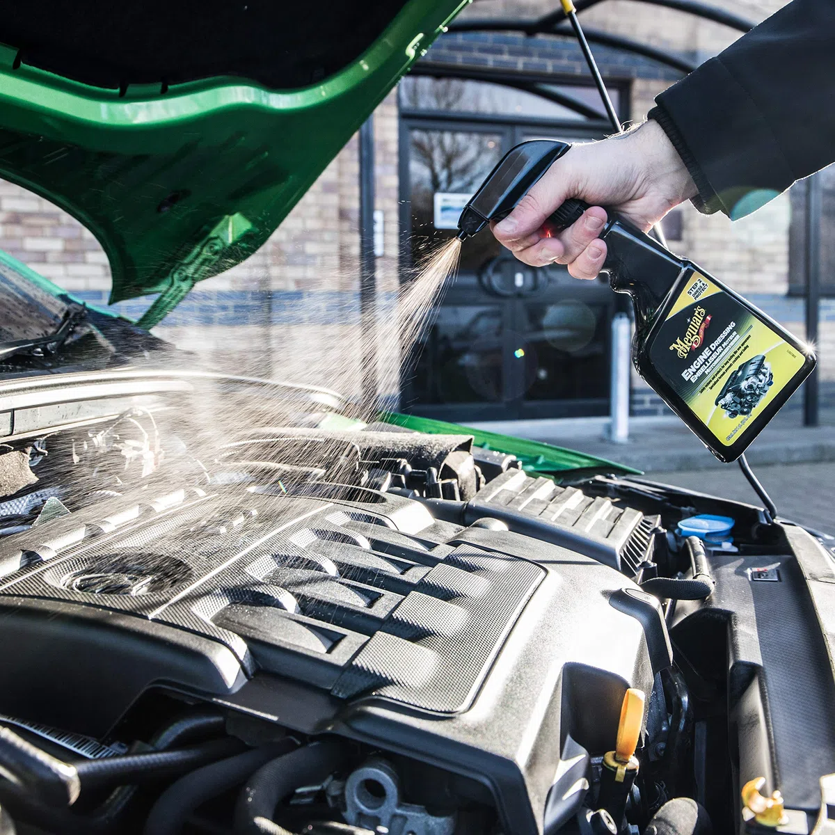 Meguiar's G17316EU Engine Dressing - Abrillantador de motor, 450 ml.