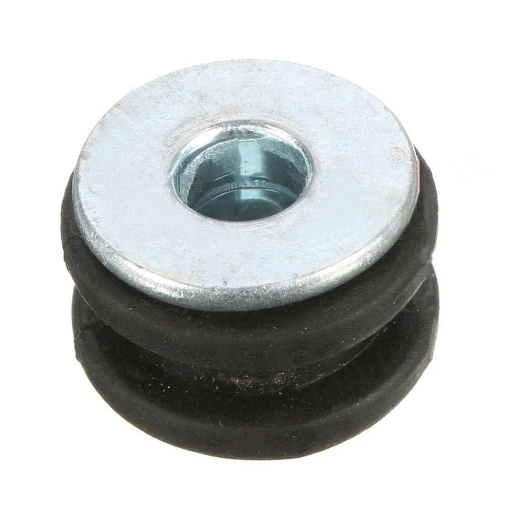 perfk Moto Carenado Ala Delantera Faro Soporte Anti-Vibración Almohadilla de Goma Anti-Temblor Juego de Tornillos