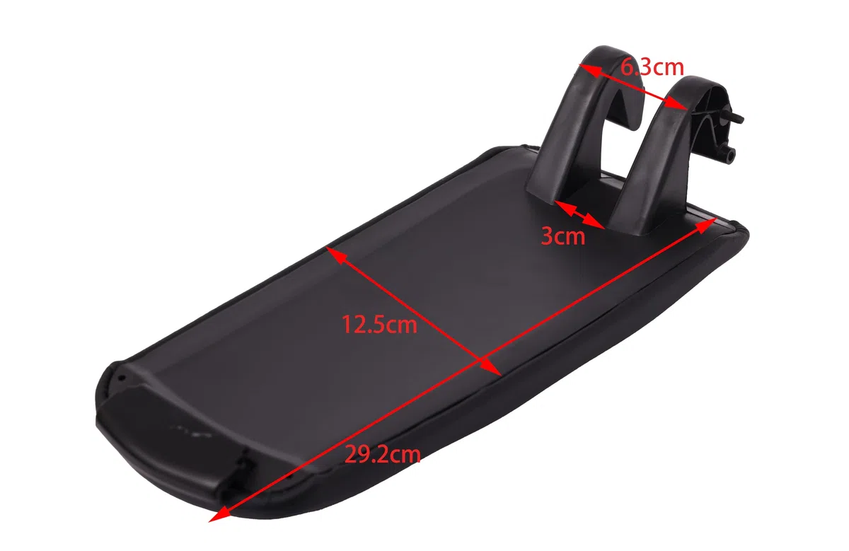 ICT Ronix Auto reposabrazos protectora superior Medio del reposabrazos Tapa Negro