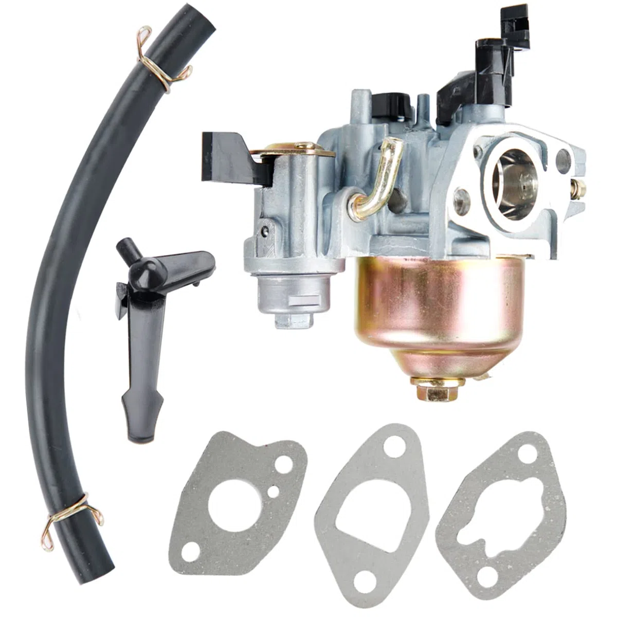 CarBole Carburador GX160 con Filtro de Aire Para Motores Honda GX140 GX168 GX200 GX160 5.5 HP GX200 6.5 HP Reemplazar 16100-ZH8-W61