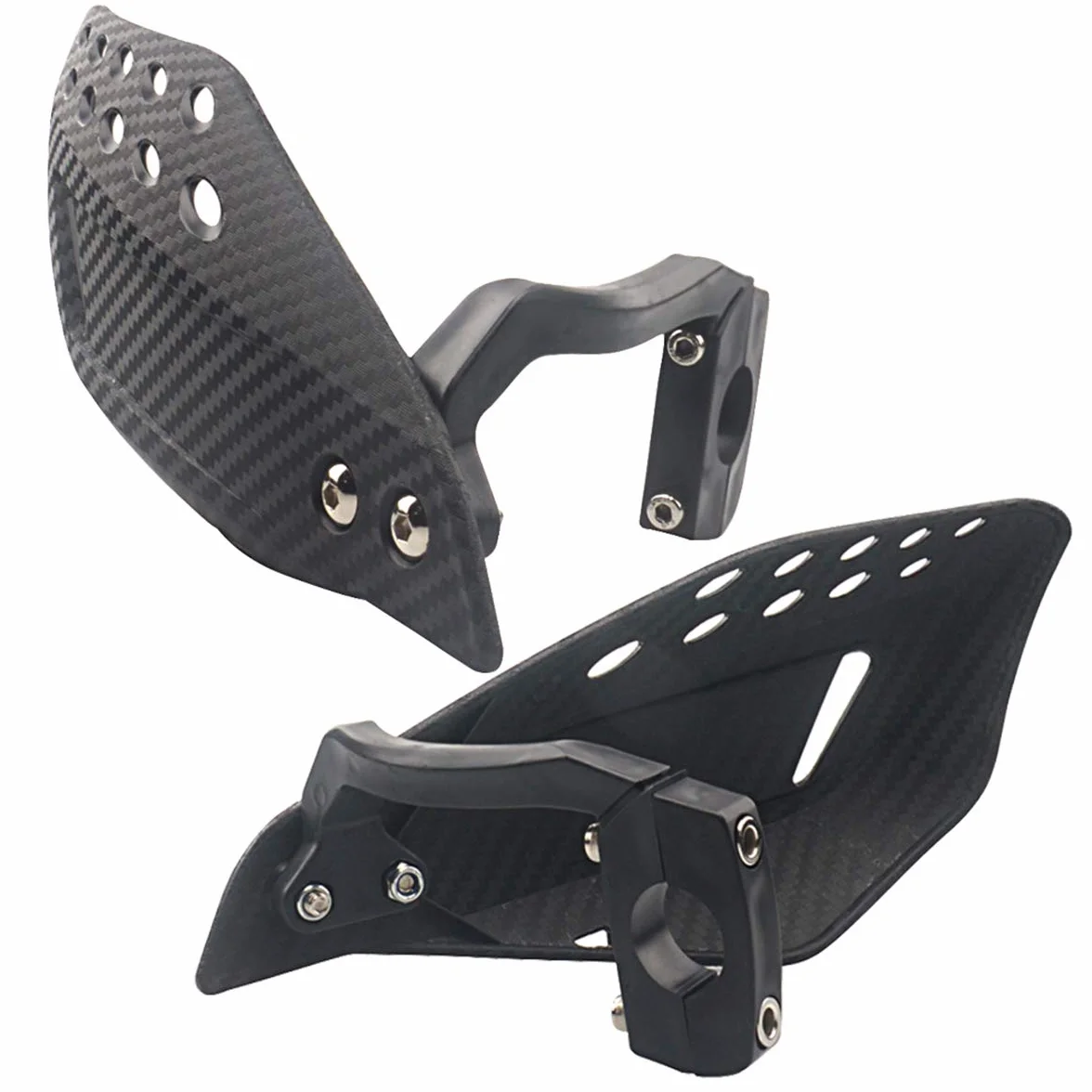 Protección de Manos de Motocicleta 7/8 '' 22 mm Mango Protección Escudo Motocross Scooter Cortaviento Manillar Protección Equipo