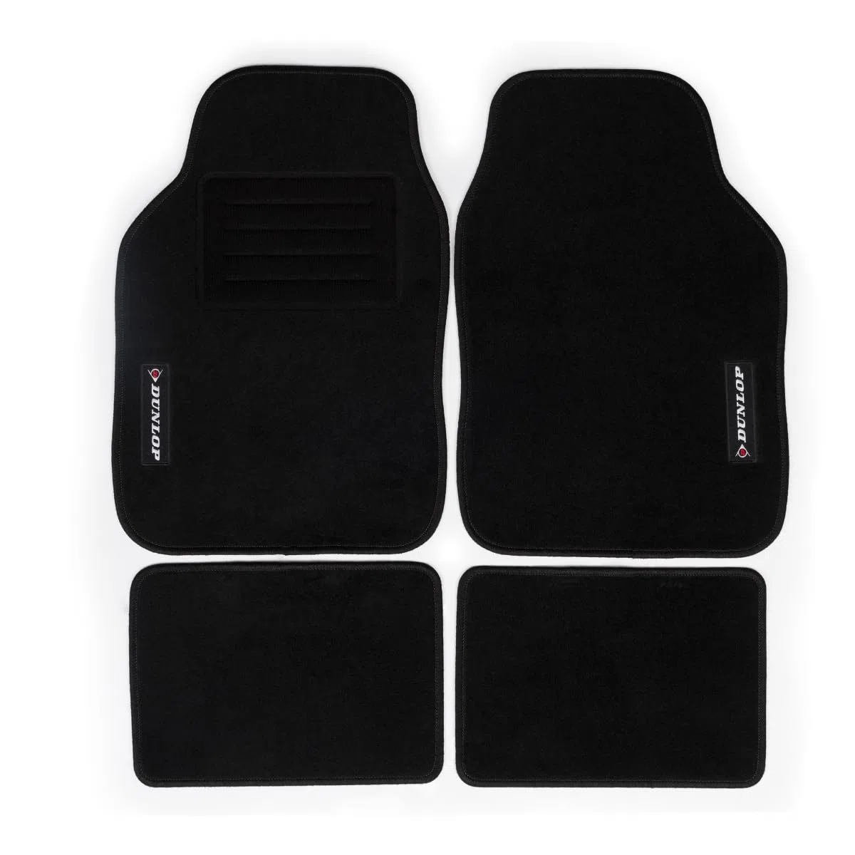 Dunlop Vehicle 871125241764 Universales Juego de Alfombrillas de Coche para Alfombras