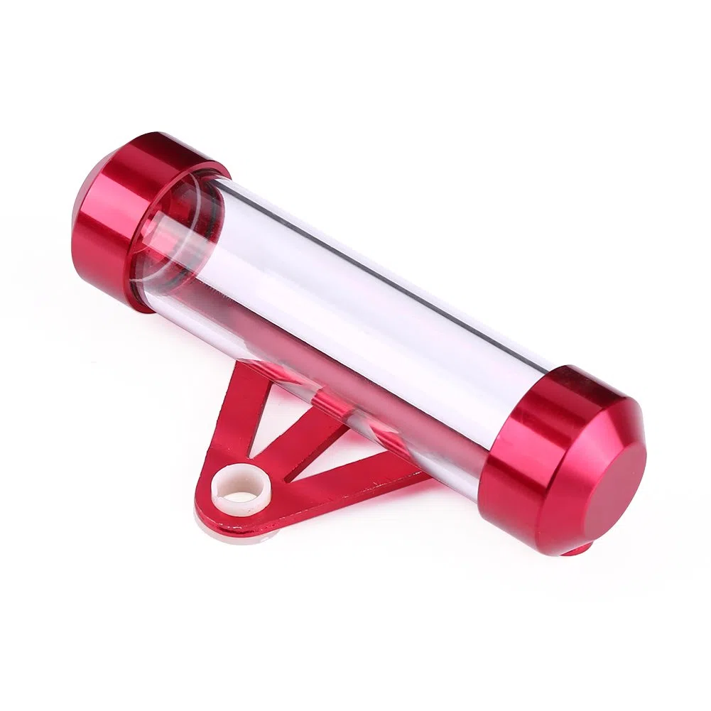 ANGGREK Tubo de disco de impuestos para motocicleta, soporte cilíndrico de tubo de disco de impuestos seguro para motocicleta universal para motocicleta, marco de soporte cilíndrico impermeable para
