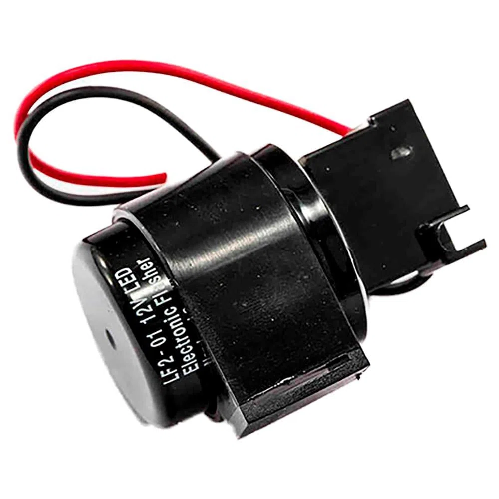 Puig 4823N Relés para Intermitentes control de frecuencia de parpadeo para sistemas de iluminación moto, Negro