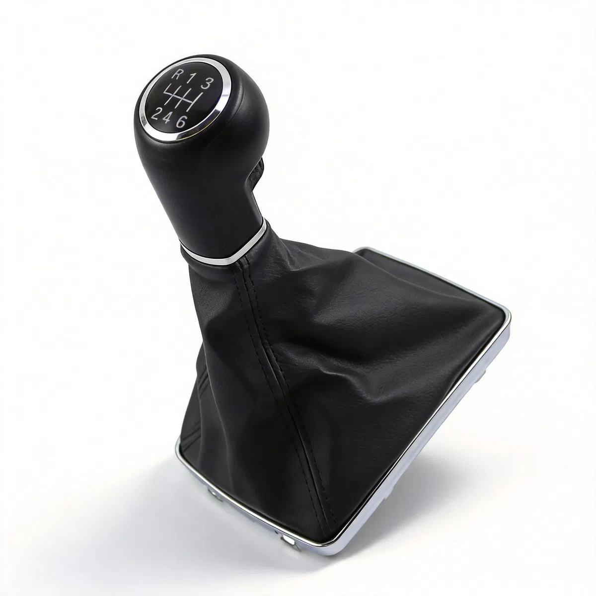 RemixAst Pomo De Opel Para Astra H 6 Velocidades, Palanca De Cambio Con Cubierta Y Marco Cromo, Para 0Pel Para Astra Lll Para H 1.6 Para Vauxha Ll 2004-2010