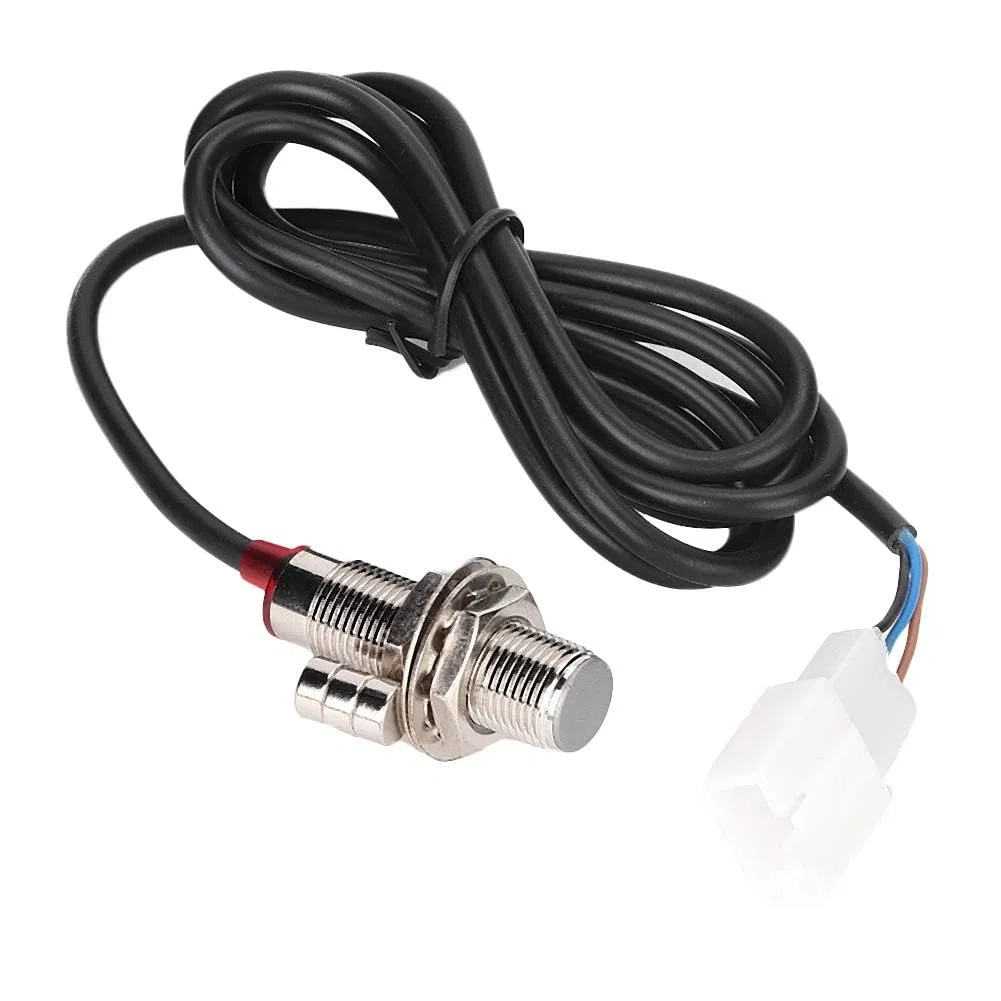 Cable del sensor Cable del sensor del odómetro del velocímetro digital de la motocicleta con 3 imanes para el velocímetro del odómetro digital de la motocicleta