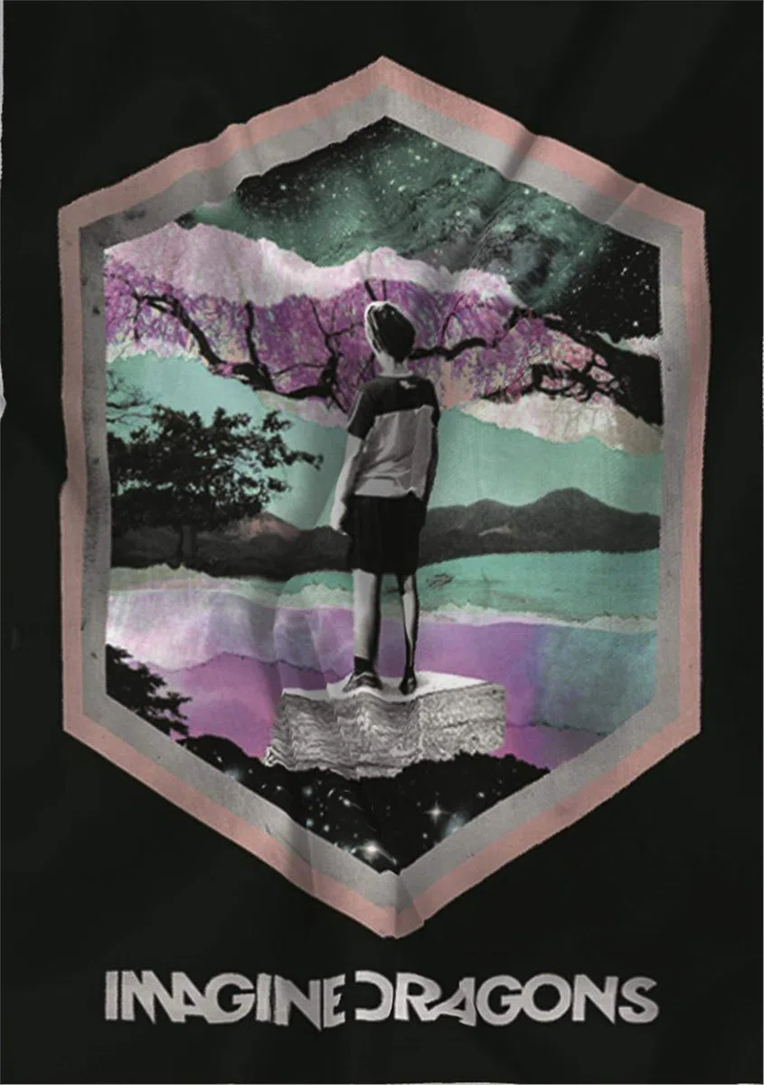 Imagine Dragons - Bandera de póster