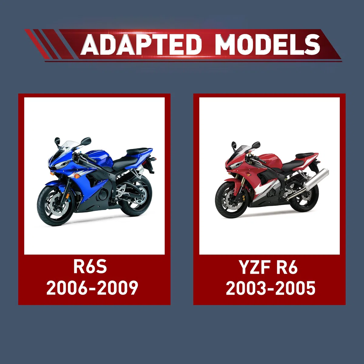 WOOSTAR Motor Cubierta del Estator Junta Reemplazo para 2003-2005 YZF R6 2006-2009 R6S