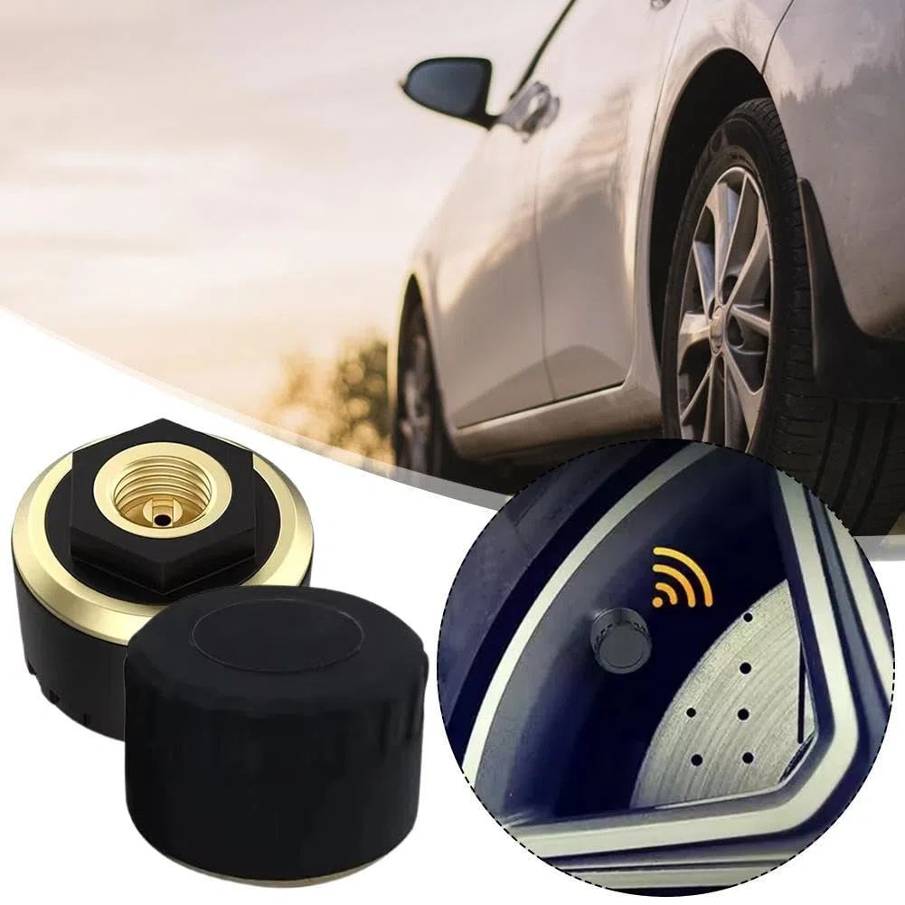 Sistema TPMS para motocicleta y coche - Monitorización de presión de neumáticos compatible con Bluetooth 5.0 con sistema Jump 2000A/1200A de arranque