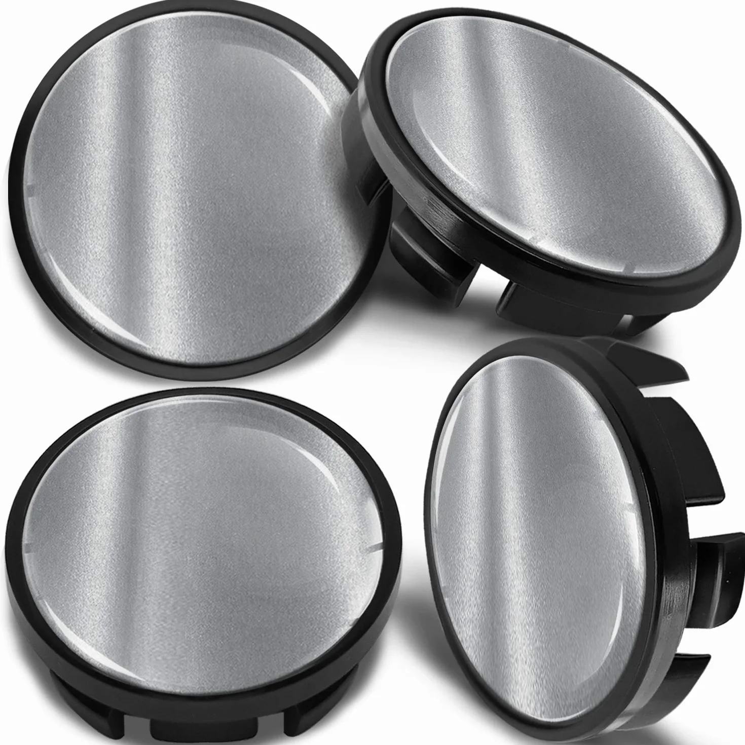 Tapacubos Compatibles con VW Skoda 3B7 601 171 Juego 4 Pzas CV