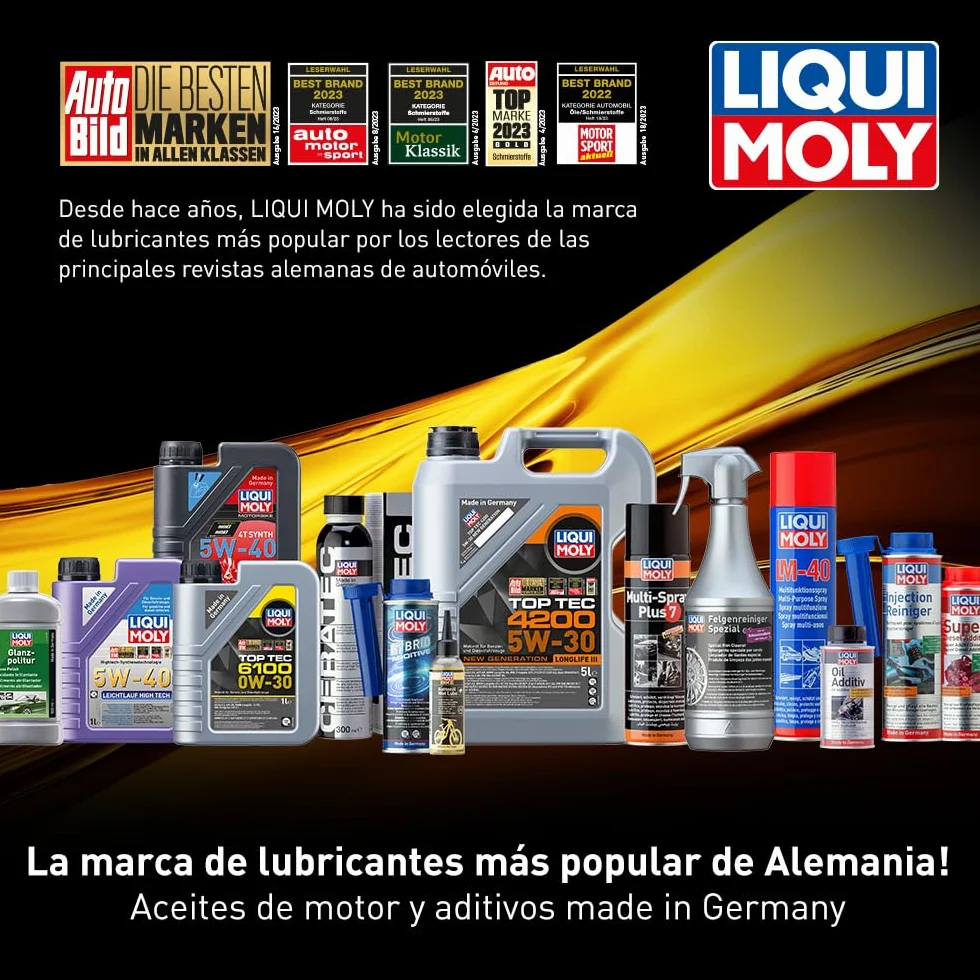 LIQUI MOLY Liquido para Frenos Dot 5.1, 500 ml, Líquido de Frenos DOT5.1, SKU: 21161