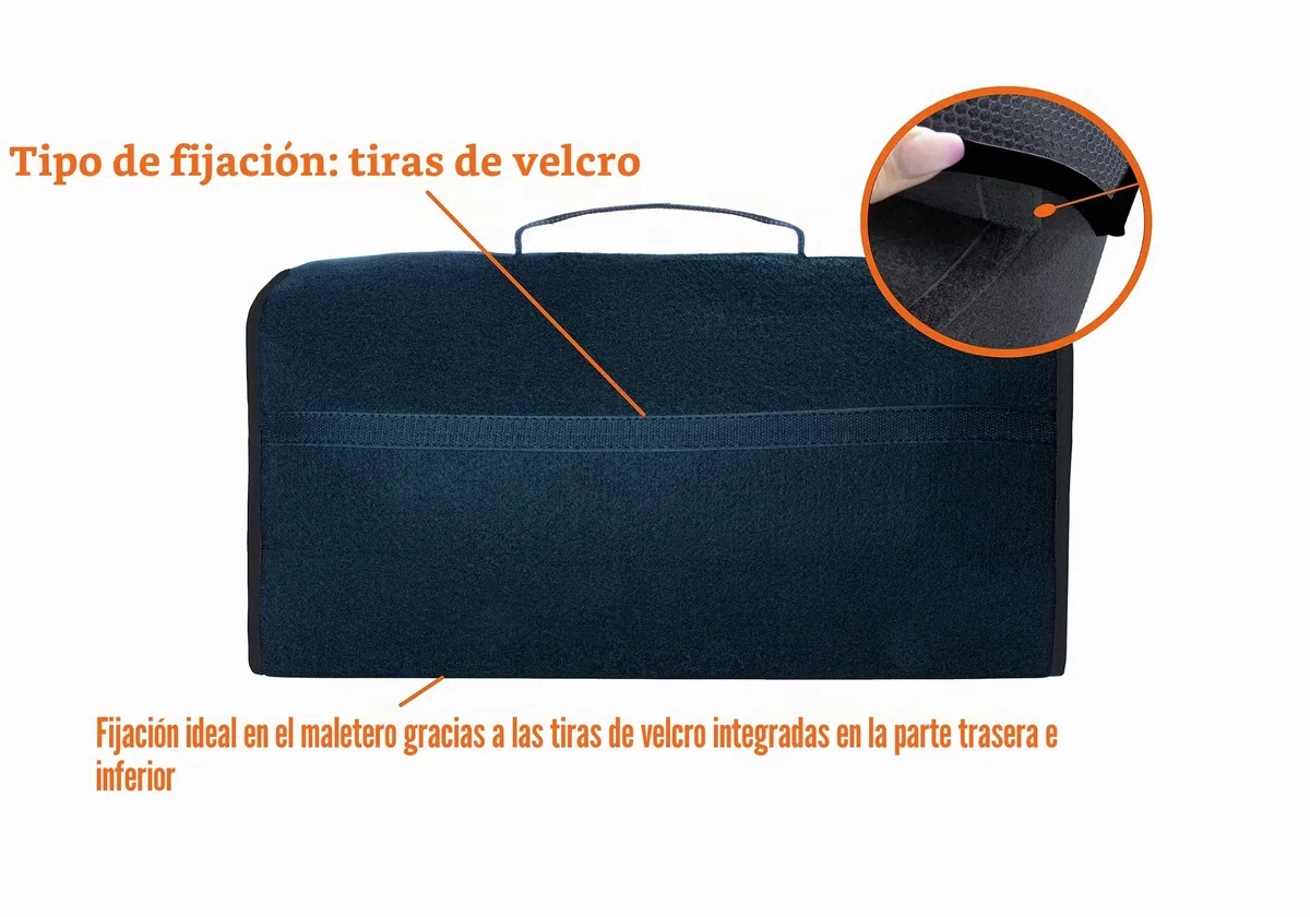 L & P Car Design - Bolsa de almacenamiento para maletero de coche