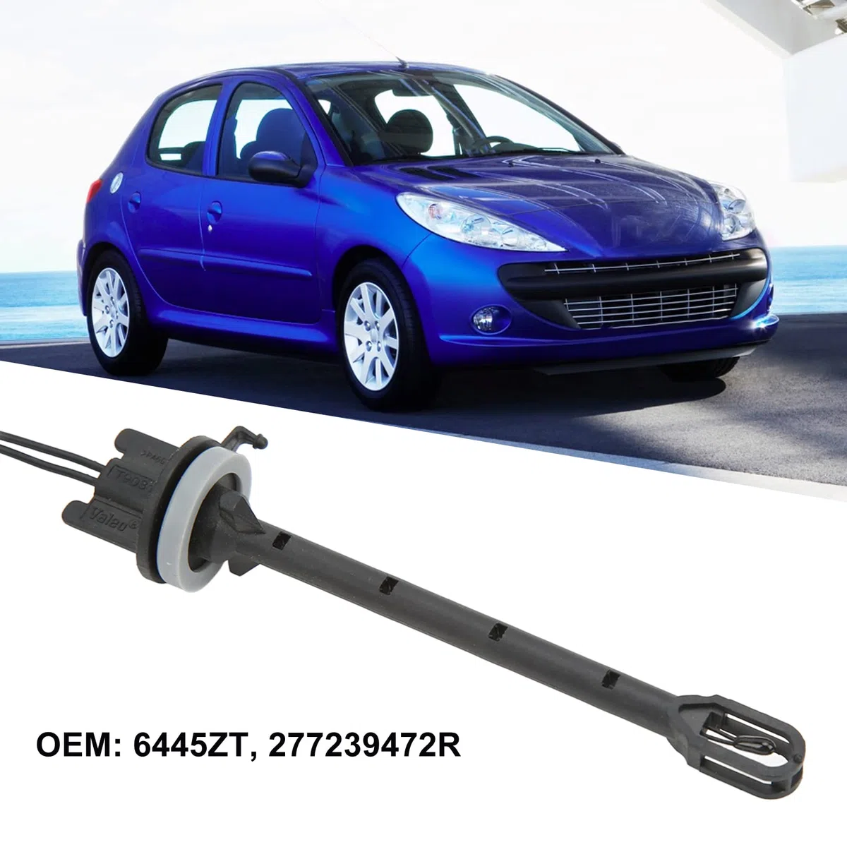 Sensor de Temperatura Interior del Aire Acondicionado del Coche 277239472R Reemplazo para C2 ENTREPRISE JG 2003-2009