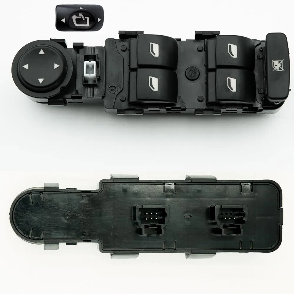 Interruptor de Elevalunas Eléctrico, Mando Elevalunas Compatible con C5 I C5 II C8 807 6554.HQ