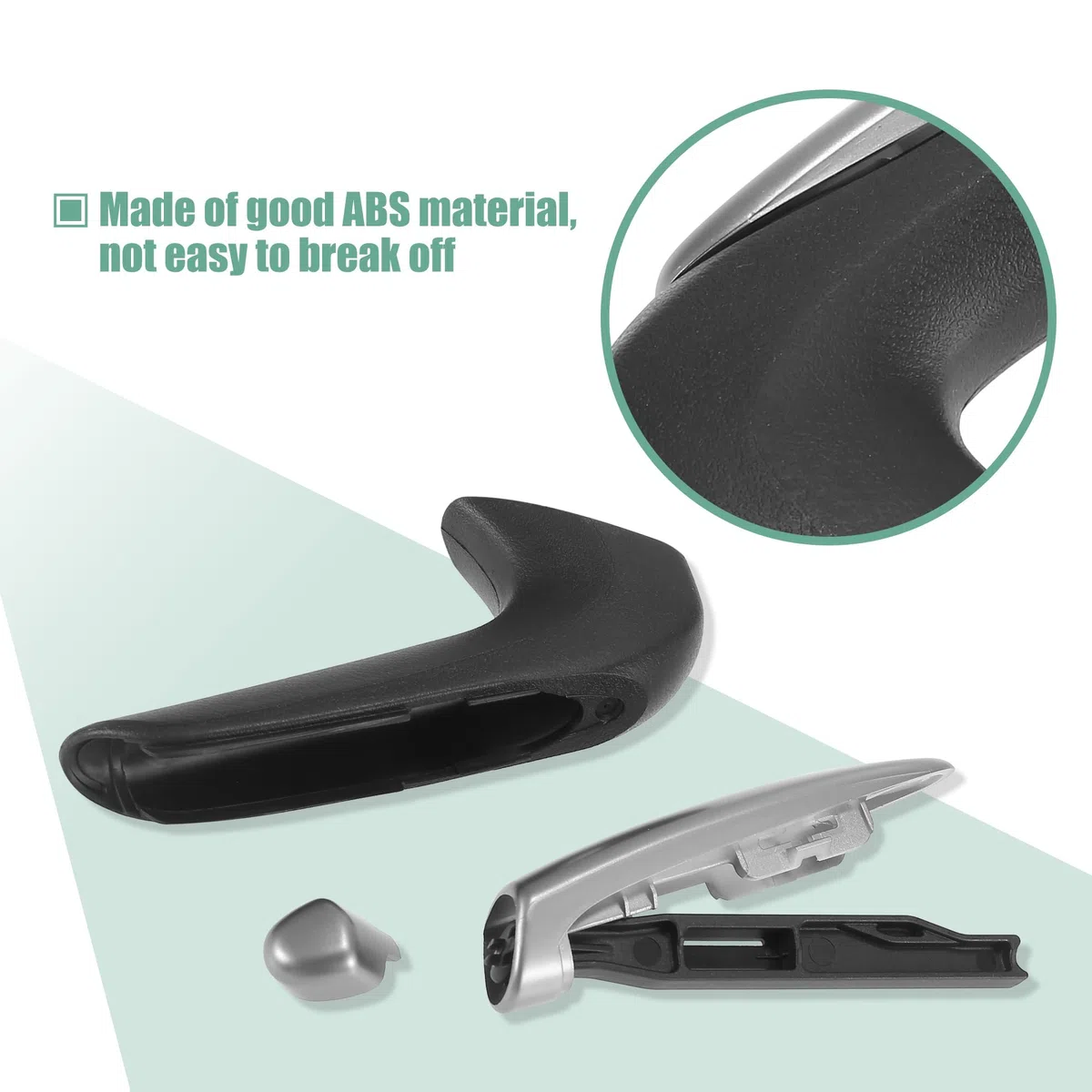 X AUTOHAUX Coche Mano Freno Cubierta Empuñadura Manija Protector Cubierta Kit 47115-SNA-A82ZA
