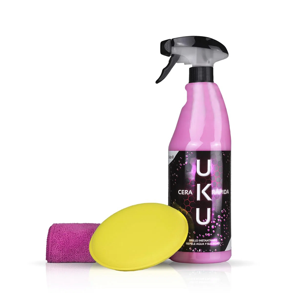 Sisbrill Uku - Cera Rápida - Quick Wax de fácil aplicación y alto Brillo - 750 ml