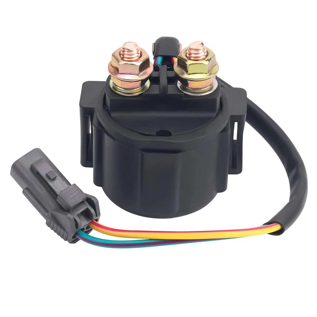 Road Passion Solenoide Relé De Arranque 39740031B 397.4.003.1B Compatible con Ducati 1098 1098 2007 2008/1098 1098 S 2008/1098 1098 S Tricolore 2007/1098 1198 R 2008 2009/1198 1198 2009-2011